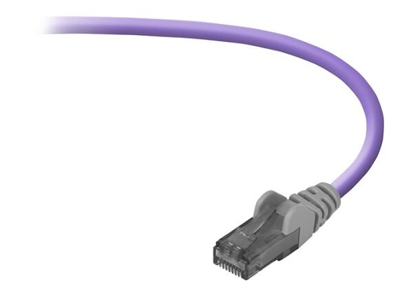 Belkin FastCAT crossover cable - 14 ft - purple