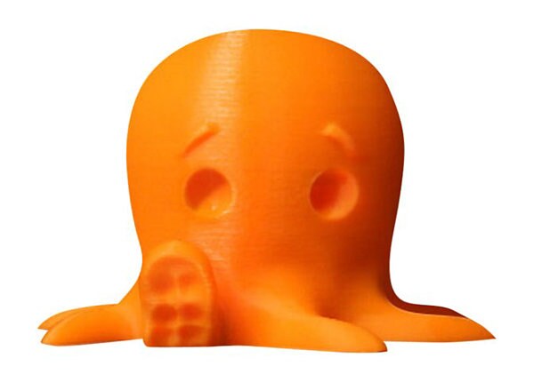 MakerBot PLA Filament (Small Spool) – Neon Orange