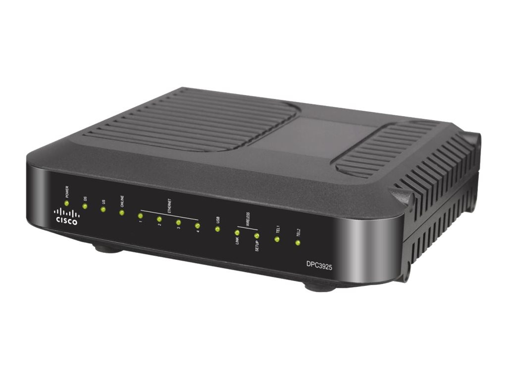 Cisco Model DPC3925 8x4 DOCSIS 3.0 Wireless Residential Gateway with Embedd