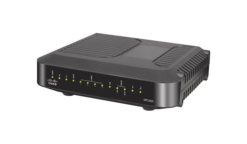 Cisco Model DPC3925 8x4 DOCSIS 3.0 Wireless Residential Gateway with Embedd