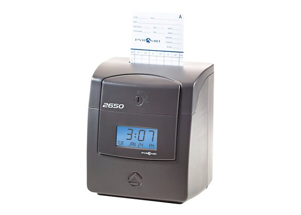 Pyramid 2650 - time clock