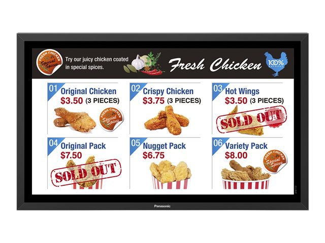 Panasonic TH-47LFX60U LFX60 - 47" LED display - outdoor