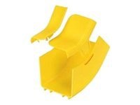 Panduit FiberRunner 4x4 System Fittings - cable raceway inside elbow fittin