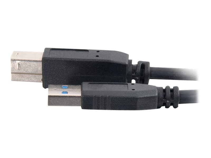 C2G 10ft USB 3.0 A to B SuperSpeed Cable - M/M - USB cable - USB Type A to