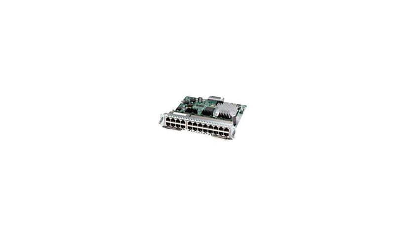 Cisco SM-X Layer 2/3 EtherSwitch Service Module - switch - 24 ports - managed - plug-in module