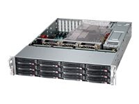 Supermicro SC826 BE1C-R920LPB - rack-mountable - 2U - enhanced extended ATX