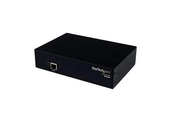 StarTech.com 2 Port Switched IP PDU - Remotely Managed IP Power Switch 
