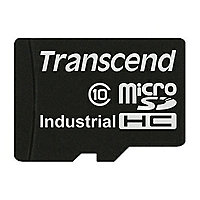 Transcend Industrial - flash memory card - 8 GB - microSDHC