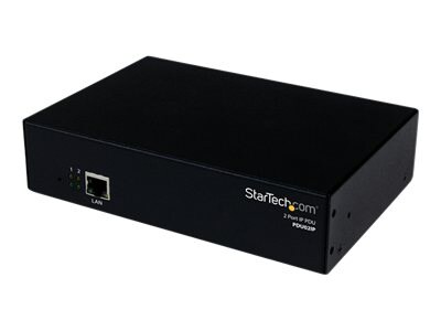 StarTech.com 2 Port Switched IP PDU - Remotely Managed IP Power Switch
