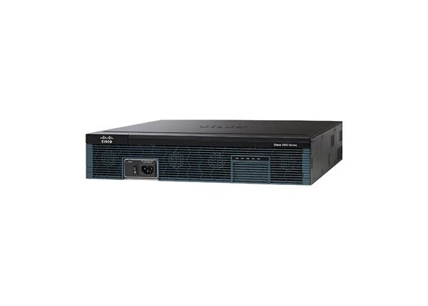 Cisco 2911 SRE Bundle - router - voice / fax module - desktop