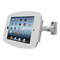 Compulocks Space Swing Arm iPad 9.7" Wall Mount White - enclosure - for tab