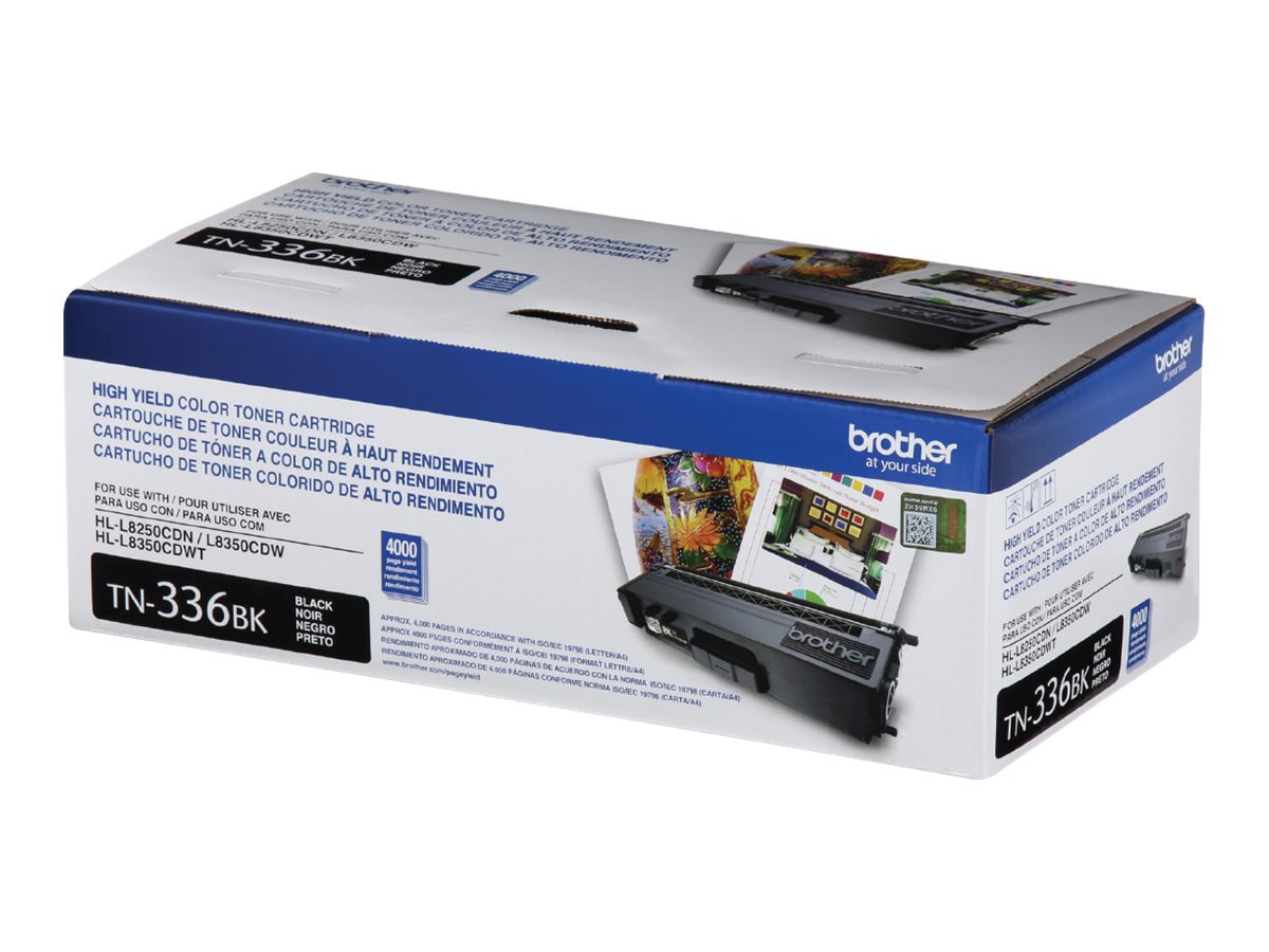 Brother TN-336BK - High Yield - black - original - toner cartridge