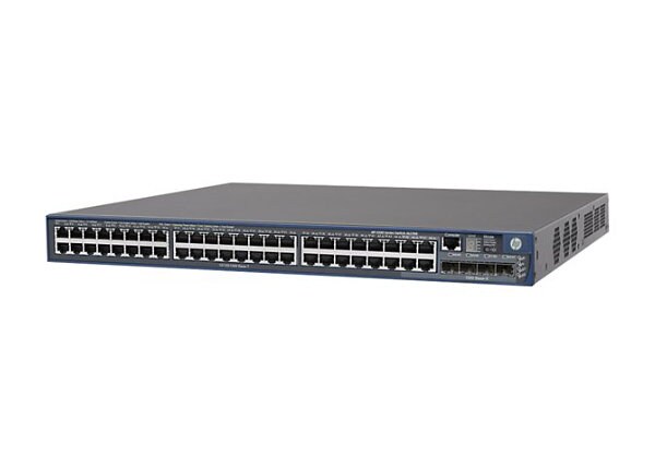HPE 5500-48G-PoE+ SI Switch with 2 Interface Slots - switch - 48 ports - managed - rack-mountable