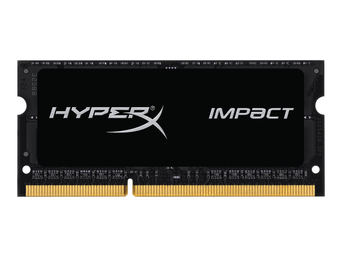 HyperX Impact Black Series - DDR3L - 8 GB - SO-DIMM 204-pin - unbuffered