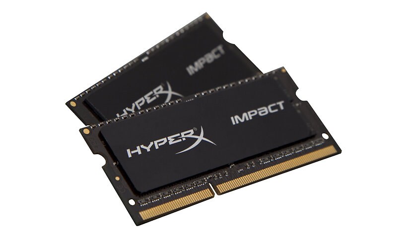 HyperX Impact Black Series - DDR3L - 16 GB: 2 x 8 GB - SO-DIMM 204-pin - un