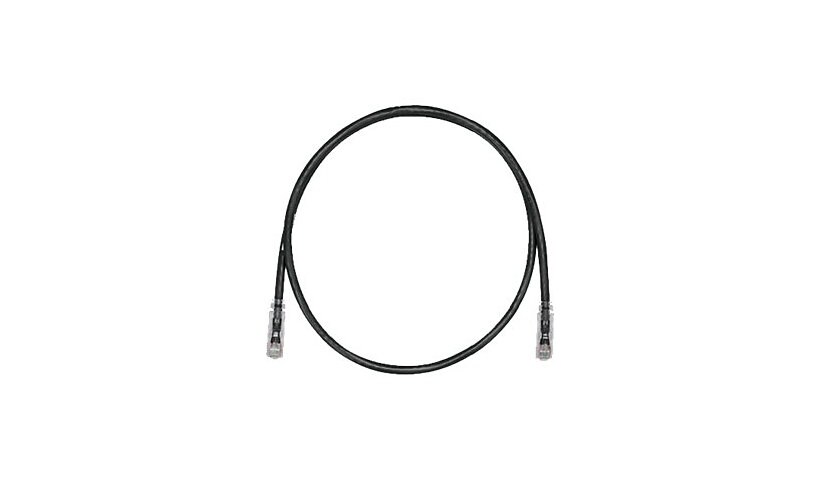Panduit TX6 PLUS patch cable - 23 ft - black