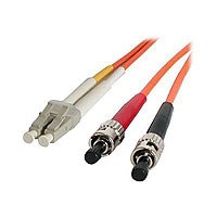 LSZH OM1 LC to LC Fiber Patch Cable Multimode Duplex 62.5/125 StarTech.com 2m Fiber Optic Cable LC/LC 