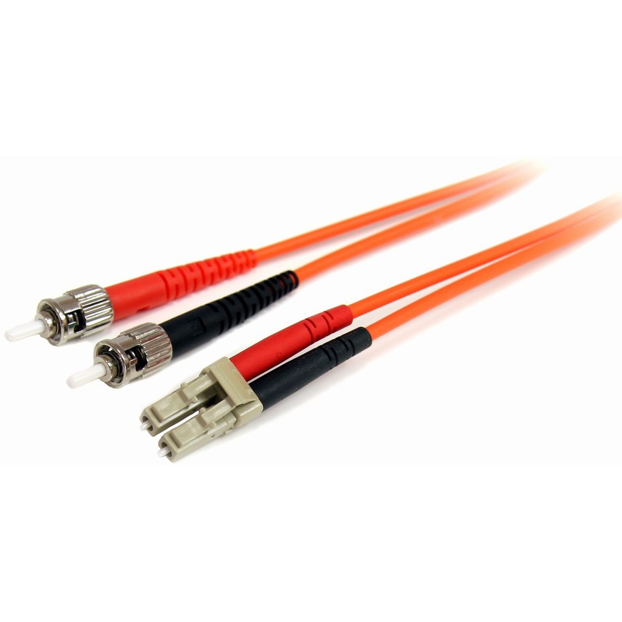 StarTech.com 10m Fiber Optic Cable - Multimode Duplex 62.5/125 LSZH Fiber Jumper Cord- LC/ST