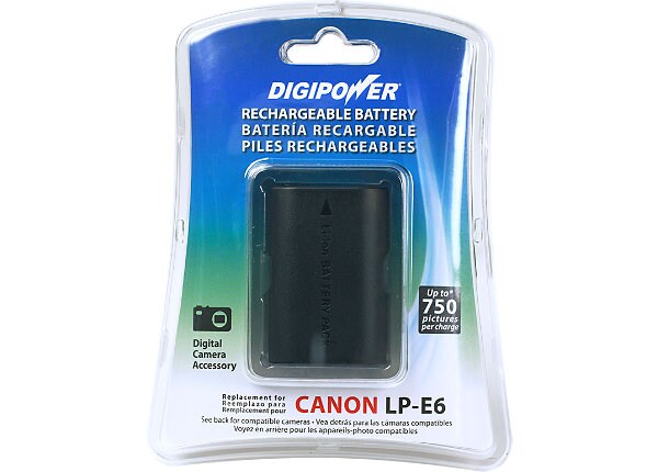 Digipower BP LPE6 - camera battery - Li-Ion
