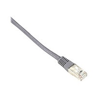 Black Box 15ft Shielded Gray Cat5 Cat5e 100Mhz Ethernet Patch Cable, 15'