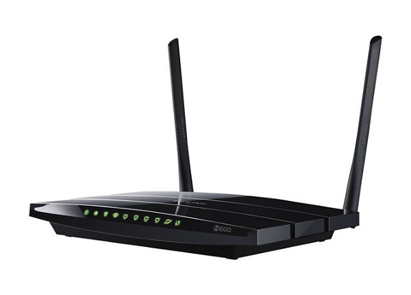 TP-LINK TL-WDR3600 N600 Dual Band Gigabit Router with Twin USB Ports - wireless router - 802.11a/b/g/n - desktop