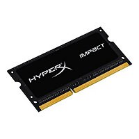 HyperX Impact Black Series - DDR3L - module - 4 GB - SO-DIMM 204-pin - 1600