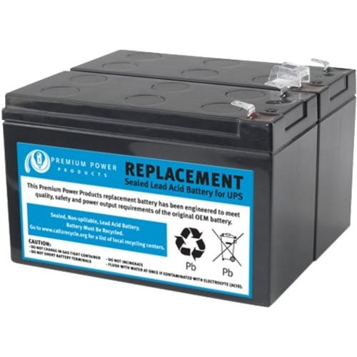 eReplacements Compatible Sealed Lead Acid Battery Replaces APC SLA109, APC