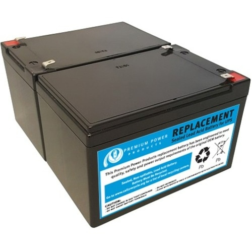 eReplacements Compatible Sealed Lead Acid Battery Replaces APC SLA6, APC RBC6, for use in APC Back-UPS BP1000, BP1100,