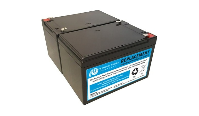 eReplacements Compatible Sealed Lead Acid Battery Replaces APC SLA6, APC RBC6, for use in APC Back-UPS BP1000, BP1100,