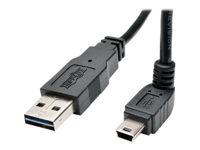 TRIPP 3FT REV USB CABLE DOWN ANG M/M