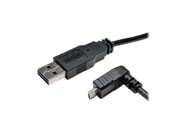 TRIPP 3FT REV USB CABLE DOWN ANG-B