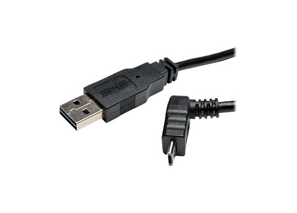 Tripp Lite 1ft USB 2.0 Universal Reversible Cable A to Up 5Pin Micro B 1'