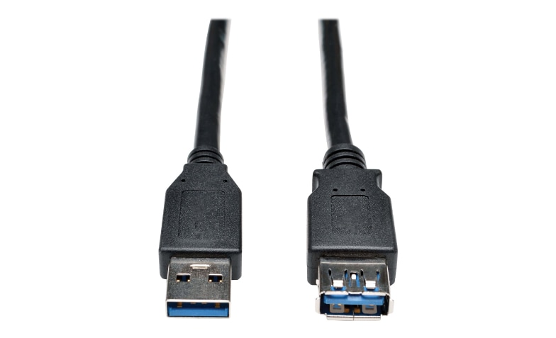10 ft Black USB 2.0 Extension Cable A to A - M/F