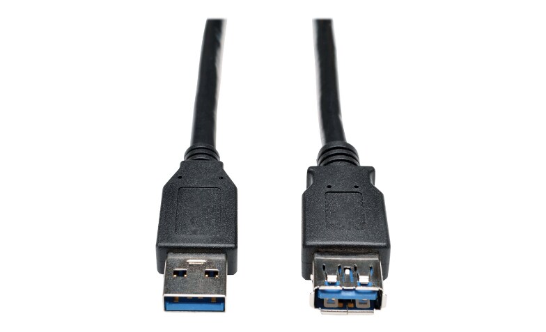 Tripp Lite 6ft USB 3.0 SuperSpeed Extension Cable A Male to A Female Black  6' - USB extension cable - USB Type A to USB