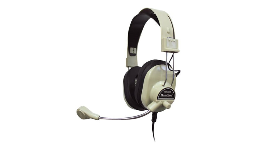 Hamilton HA-66M Deluxe Multimedia Headset with Mic - headset