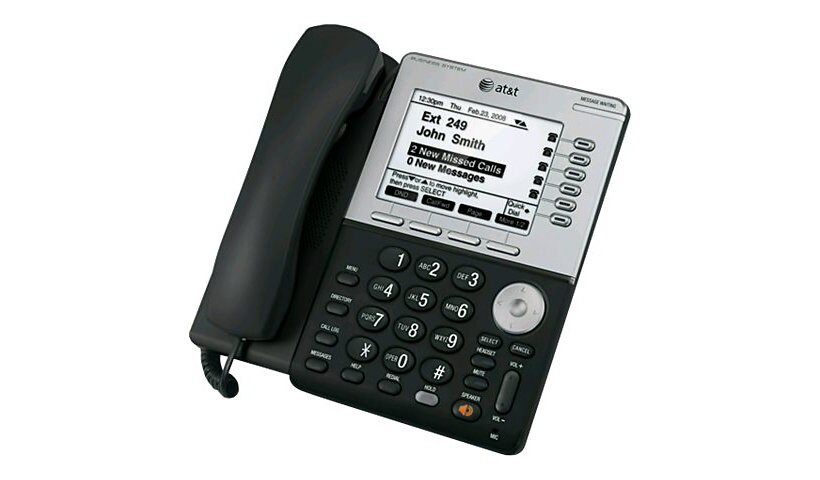 AT&T Synapse Corded PoE Business Phone System with Large Display