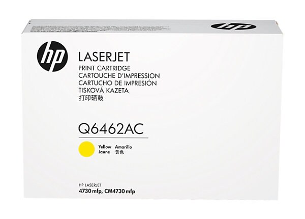 HP Q6462AC - yellow - original - LaserJet - toner cartridge (Q6462AC) - Contract