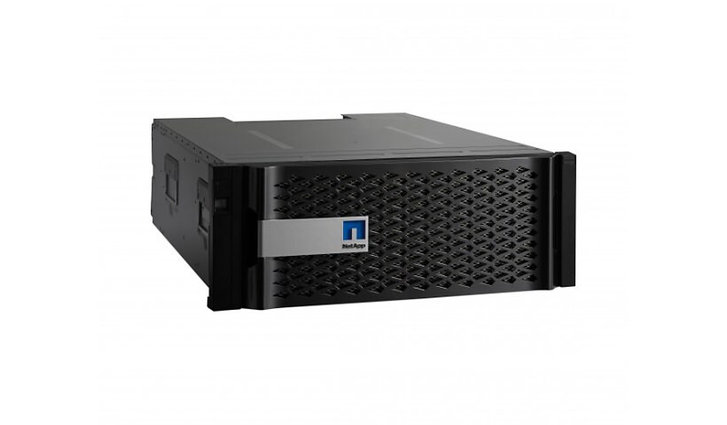 NetApp Storage server Rack (4U) Ethernet LAN Black