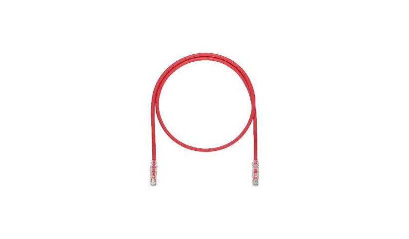Panduit TX6A-SD 10Gig with MaTriX Technology - patch cable - 8 ft - red