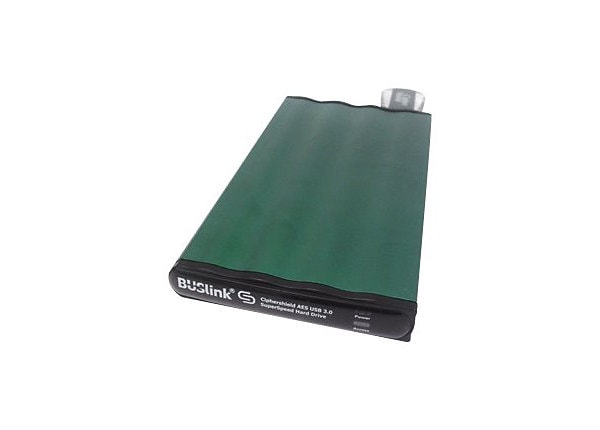 BUSlink CipherShield Slim Line Encrypted DSE-2T-U3 - hard drive - 2 TB - USB 3.0