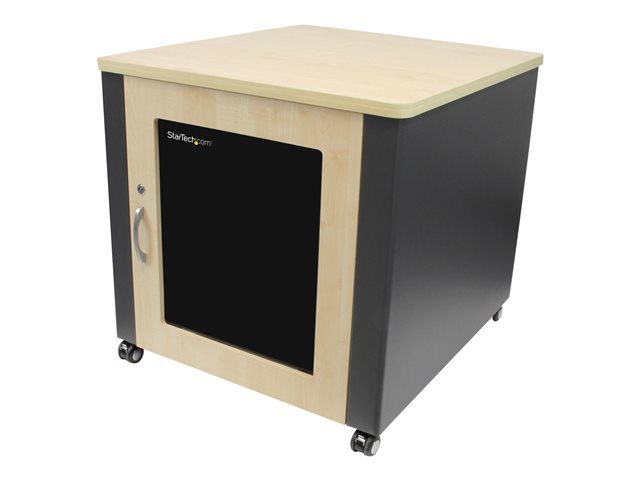 StarTech.com Soundproof Server Rack with Casters - Acoustic Cabinet - 12U