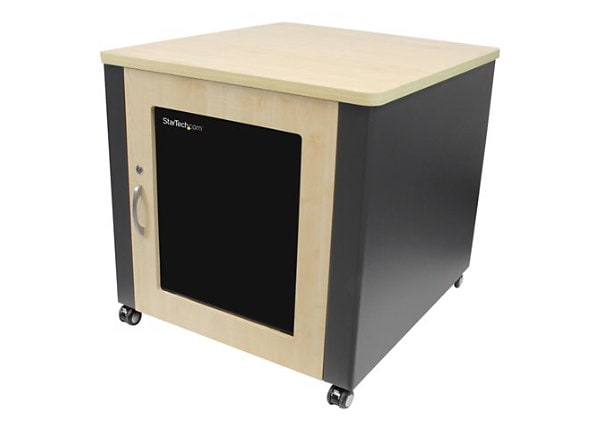 StarTech.com Soundproof Server Rack with Casters - Acoustic Cabinet - 12U