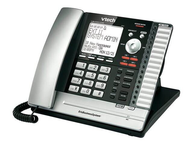 VTech ErisBusinessSystem UP416 - cordless phone - answering system with caller ID/call waiting