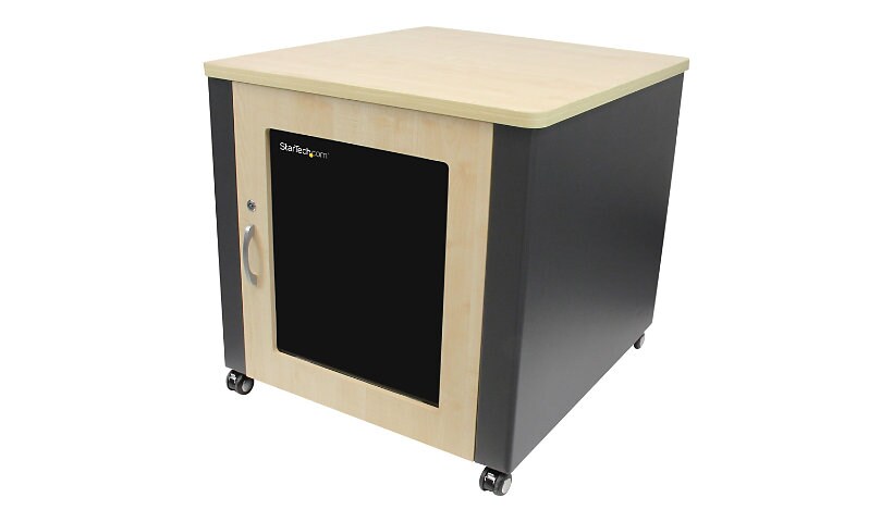 StarTech.com Soundproof Server Rack with Casters - Acoustic Cabinet - 12U -