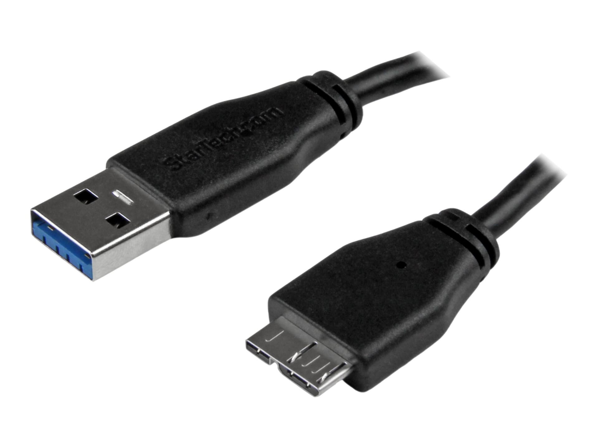 StarTech.com Slim SuperSpeed USB 3.0 A to Micro B Cable - M/M