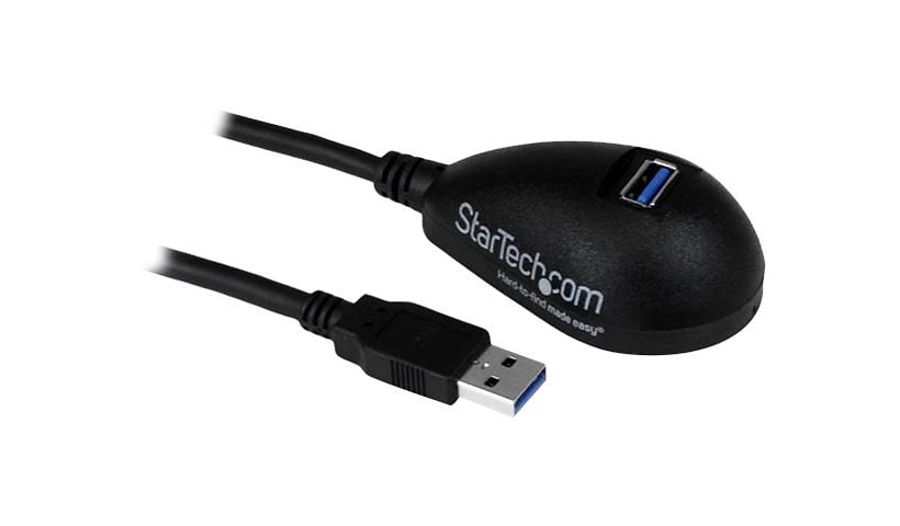 StarTech.com Black Desktop SuperSpeed USB 3.0 Extension Cable - A to A M/F