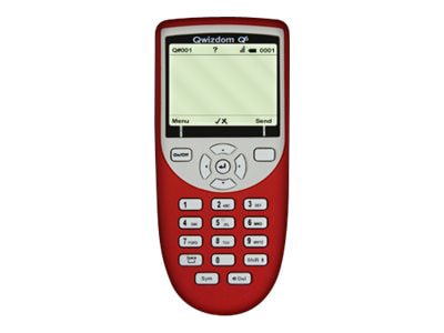 Qwizdom Q6 Remote - handheld student response device kit