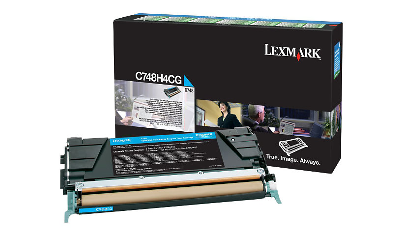 Lexmark - High Yield - cyan - original - toner cartridge - LRP