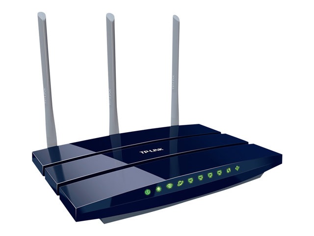Thumbnail 3 of 5 for TP-LINK TL-WR1043ND Ultimate 300Mbps Wireless N Gigabit Router - wireless router - 802.11b/g/n (draft 2.0) - desktop