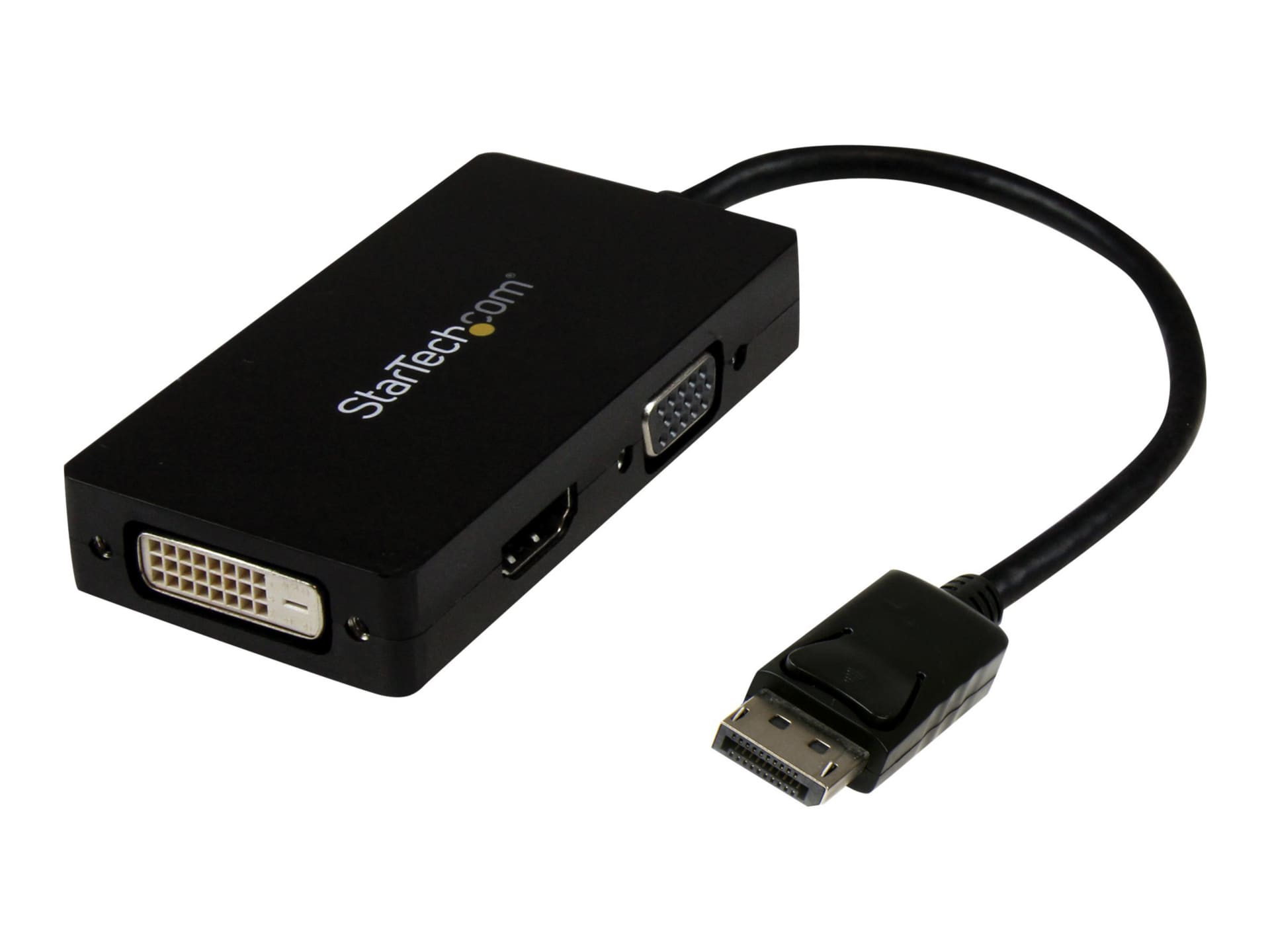 StarTech.com 3-in-1 DisplayPort Adapter - DP to VGA, DVI or HDMI - DP2VGDVHD -